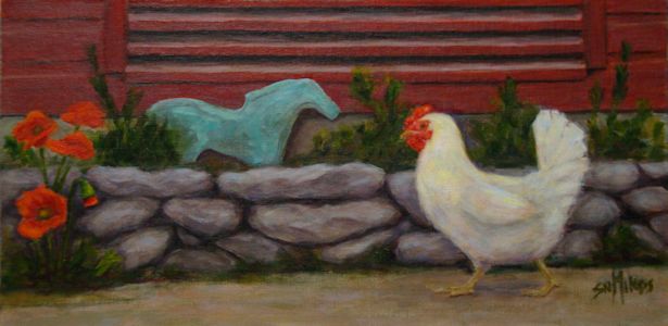 painting: ChickenWalk