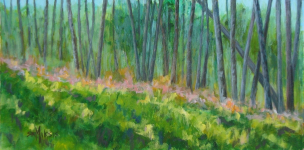 painting: Woodland