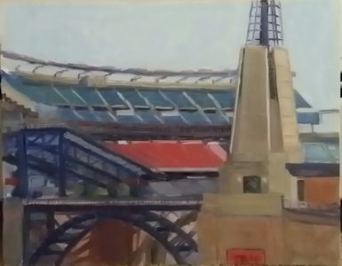 painting: GilletteStadium